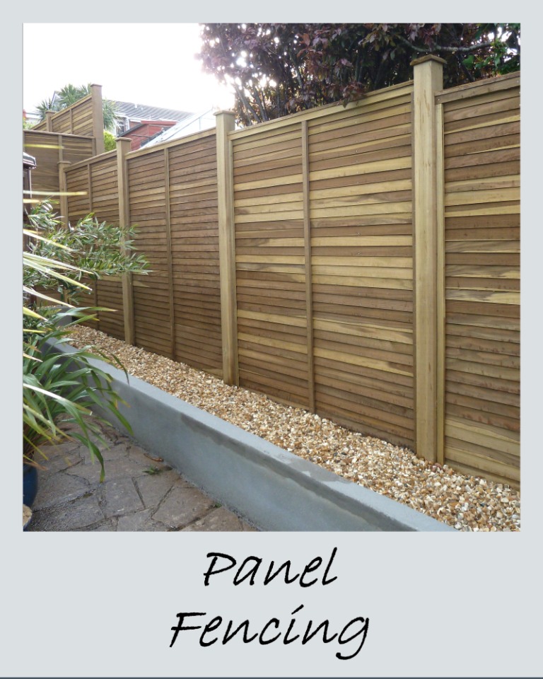 Panel Style Fencing